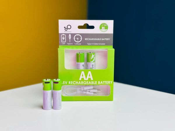 SmarToools-RB40-AA-1.5V-2600mWh-Rechargeable-Battery-2Pcs-Set-Gadget-Fantasy