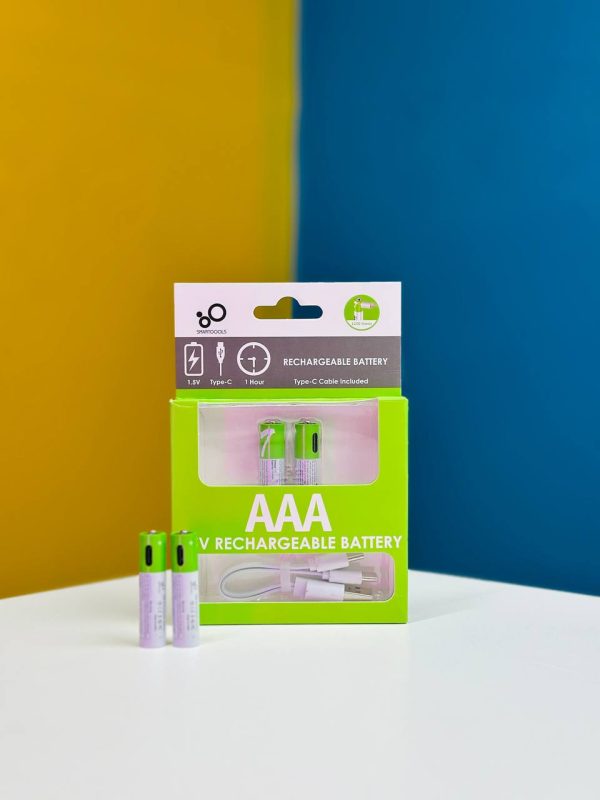 SmarToools-RB40-AAA1.5V-750mWh-Rechargeable-Battery-2Pcs-Set-Gadget-Fantasy